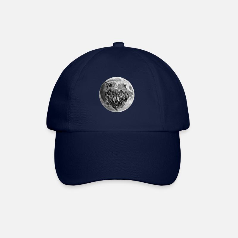 Loup - Casquette classique - bleu/bleu