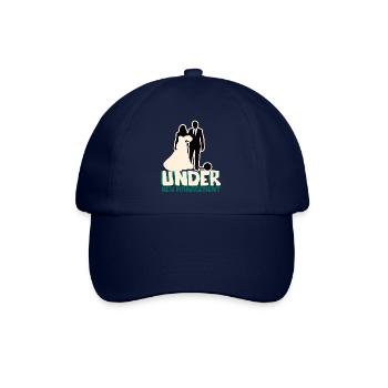 Patron à la maison - Casquette classique - bleu/bleu - Devant
