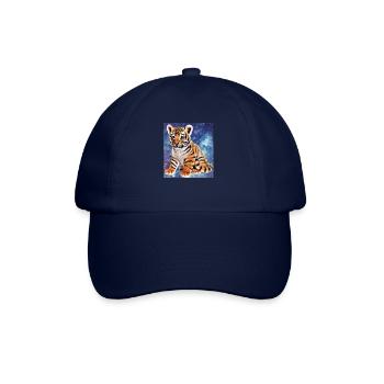 tiger - Baseball Cap - blue/blue - Front