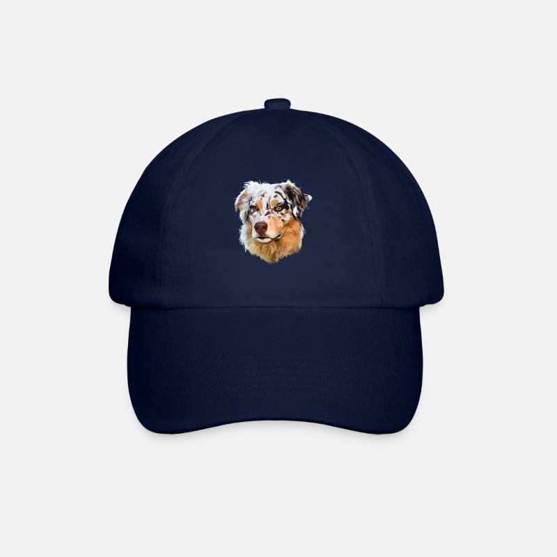 Australian Shepherd - Baseball Cap - blue/blue