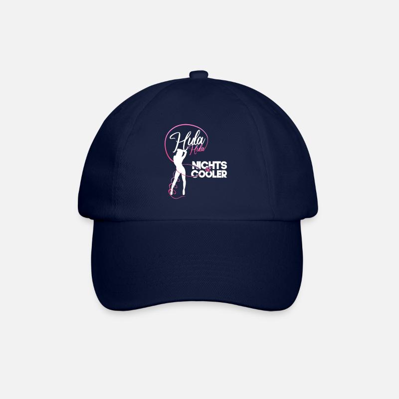 Hula nichts ist cooler Sport Diät Hoop Geschenk - Baseballkappe - Blau/Blau