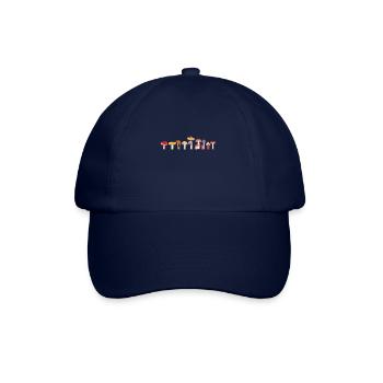 Mushrooms - Baseball Cap - blue/blue - Front