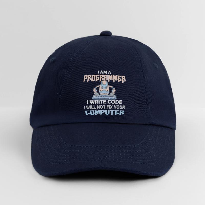 CODER HACKER PROGRAMMATEUR Casquette classique