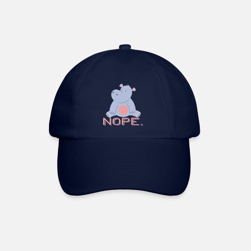 Hippopotames hippopotame - Casquette classique - bleu/bleu