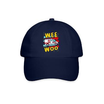 Wee Woo ambulance médecin enfant aidant malade - Casquette classique - bleu/bleu - Devant