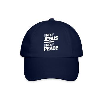 Know Jesus Know Peace | Christian Design - Baseball Cap - blue/blue - Front