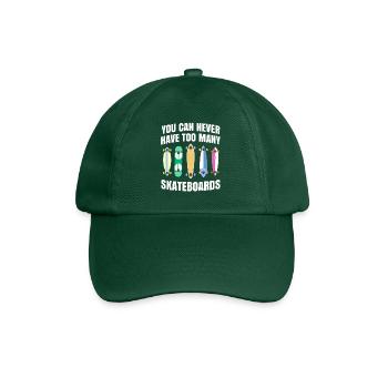 Skateboard - Casquette classique - vert bouteille - Devant