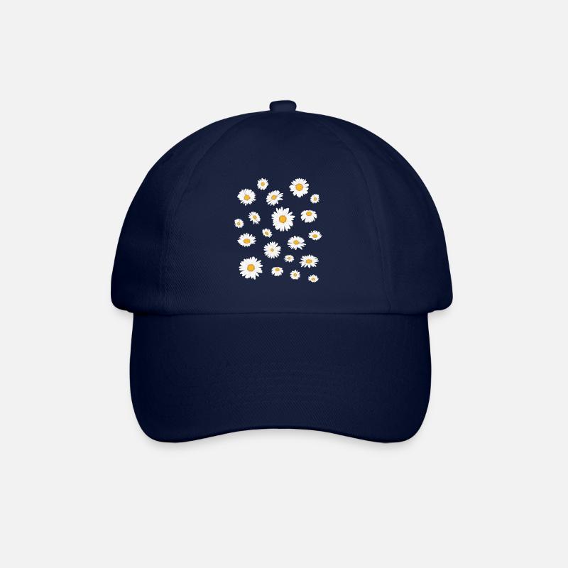 Gänseblümchen - Baseballkappe - Blau/Blau