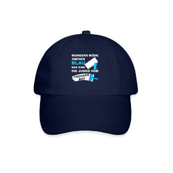 Trockenbau Trockenbauer Trockenbaumonteur Spruch - Baseballkappe - Blau/Blau - Vorne