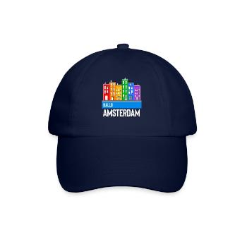 Amsterdam - Baseball Cap - blue/blue - Front