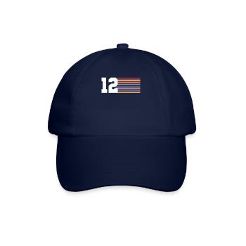 12 - Baseball Cap - blue/blue - Front