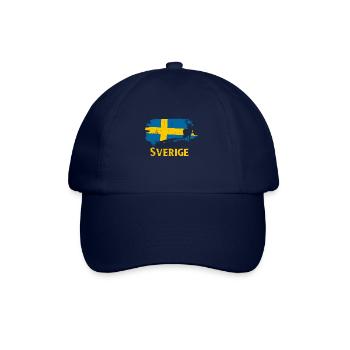 Suède - Casquette classique - bleu/bleu - Devant