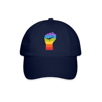 Gay Pride LGBT Gay Fist Hand Gay - Baseball Cap - blue/blue - Front