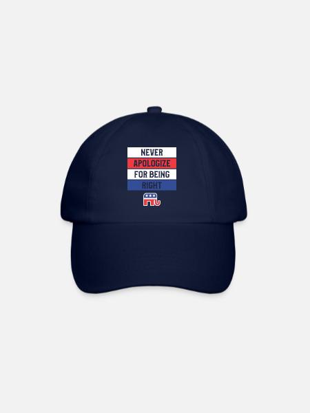 Funny Republican Gift For A Conservative - Baseballkappe - Blau/Blau