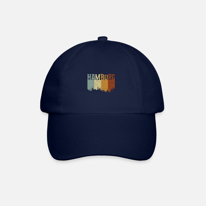 Hamburg Hamburger - Baseballkappe - Blau/Blau