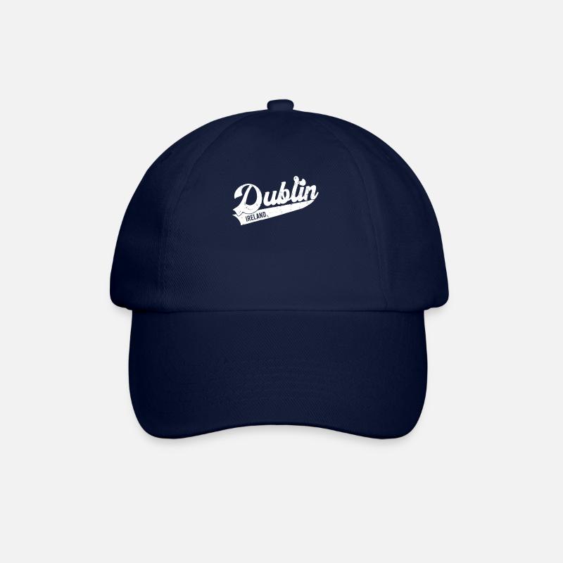 Dublin,Irland - Baseballkappe - Blau/Blau