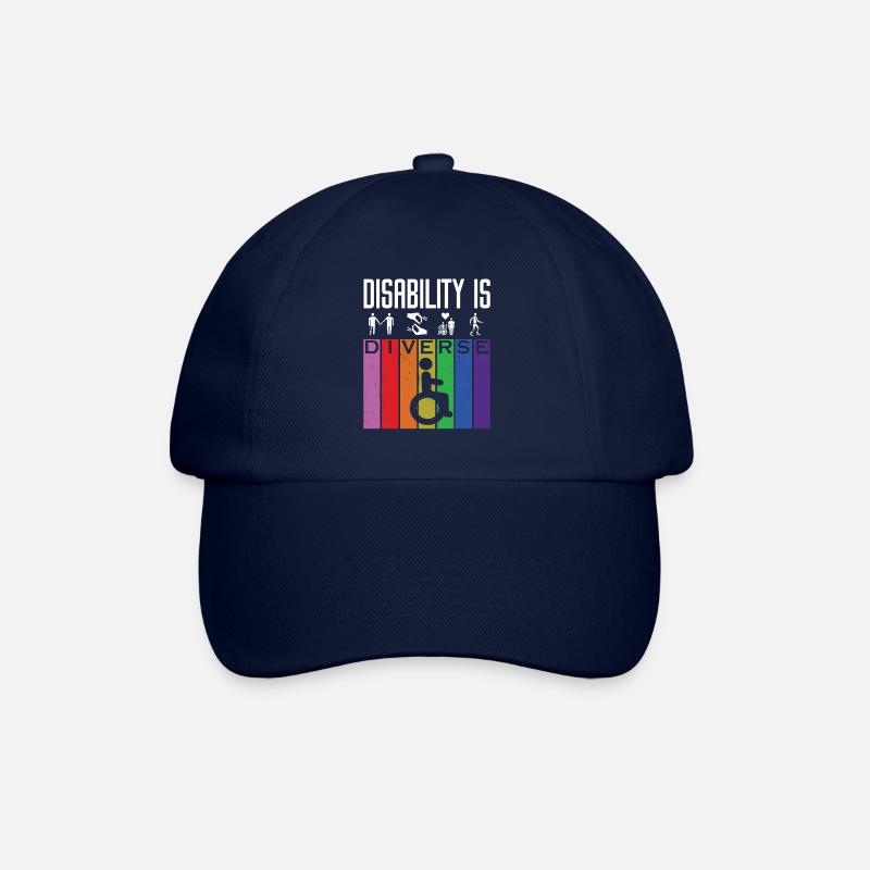 LE HANDICAP EST DIVERSIFIÉ - Casquette classique - bleu/bleu
