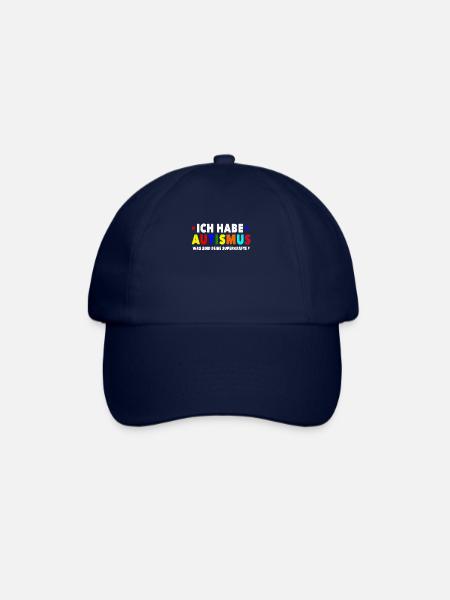 Ich bin Autist Was sind deine Autismus - Baseballkappe - Blau/Blau