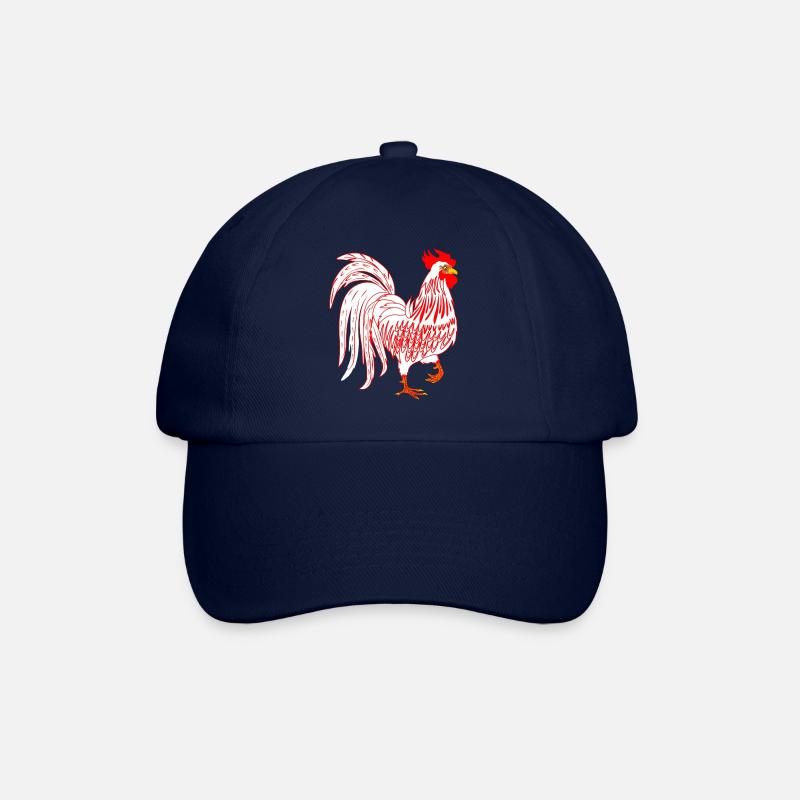 Coq coq coq coq co - Casquette classique - bleu/bleu