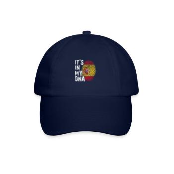 It's in my DNA Spain Spanien - Baseballkappe - Blau/Blau - Vorne