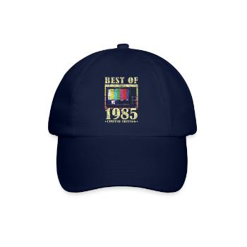 Best Of 1985 Retro TV - Baseballkappe - Blau/Blau - Vorne