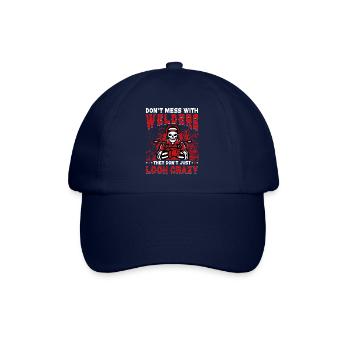 Don't mess with Welders they don't just look crazy - Baseball Cap - blue/blue - Front