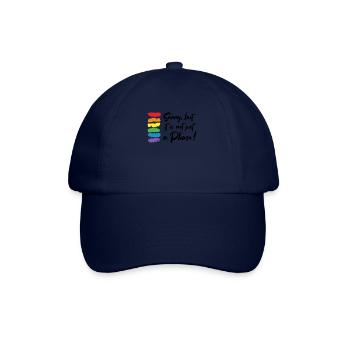 Sorry, but it is Not just A Phase Gay Pride LGBT - Baseballkappe - Blau/Blau - Vorne