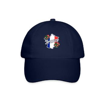 Frankreich - Baseballkappe - Blau/Blau - Vorne