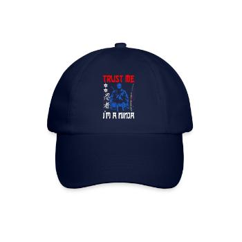 Ninja Gift Karate Ninjutsu Judo Samurai Japan - Baseball Cap - blue/blue - Front