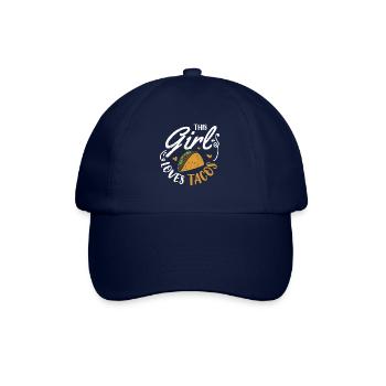 Taco Mexico Food Fast Food Nachos Fiesta Salsa - Baseball Cap - blue/blue - Front