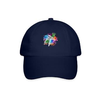 Tortue Détendue Chill Mer Océan Plage - Casquette classique - bleu/bleu - Devant