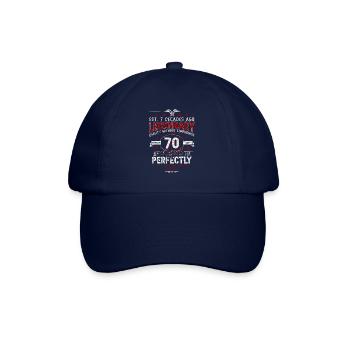 Vintage Légendaire - Vieilli parfaitement 70ème anniversaire - Casquette classique - bleu/bleu - Devant