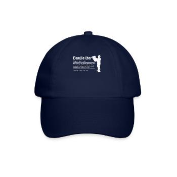 Bauleiter Baustelle Bauherr - Baseballkappe - Blau/Blau - Vorne