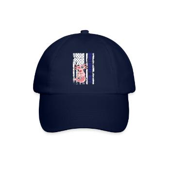 Axolotl America 4 juillet Jour de l’indépendance - Casquette classique - bleu/bleu - Devant