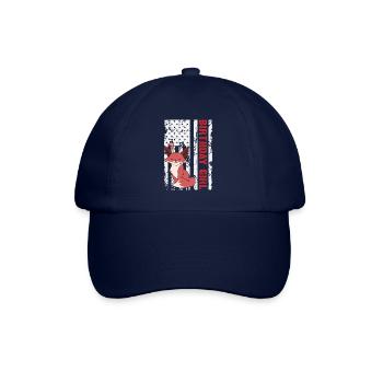 Fox America 4 juillet Independence Birthday Girl - Casquette classique - bleu/bleu - Devant