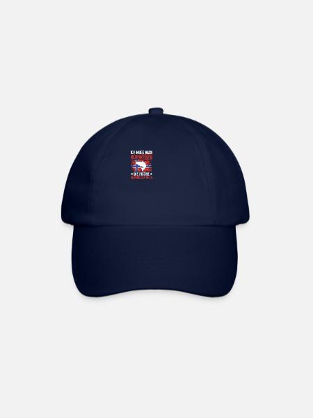 Ich muss nach Norwegen Angeln in Norwegen - Baseballkappe - Blau/Blau