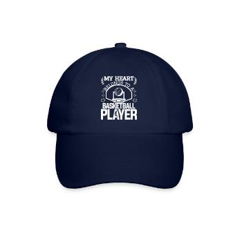 Ask Me About Basketball Actually You Don't Have To - Baseballkappe - Blau/Blau - Vorne