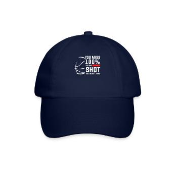 Ask Me About Basketball Actually You Don't Have To - Baseballkappe - Blau/Blau - Vorne