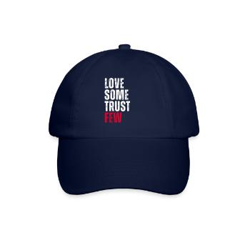 Love Some Trust Few - Baseball Cap - blue/blue - Front