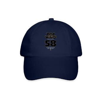 Ça y est, j’ai maintenant 58 ans - Casquette classique - bleu/bleu - Devant