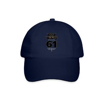 Ça y est, j’ai maintenant 61 ans - Casquette classique - bleu/bleu - Devant