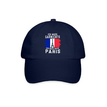 France Drapeau France Paris Marseille Français - Casquette classique - bleu/bleu - Devant