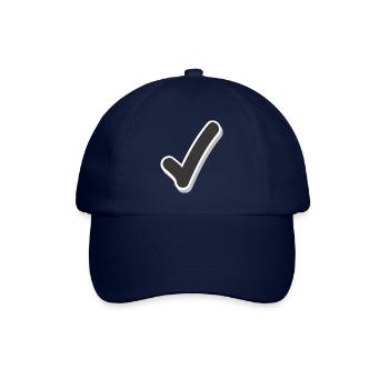Check - Baseball Cap - blue/blue - Front