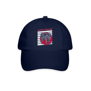 Bonne route à vélo. Idée cadeau cycliste. - Casquette classique - bleu/bleu - Devant