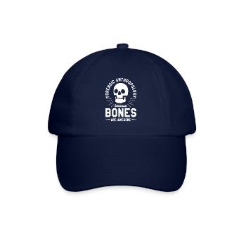 Forensic Anthropology Because Bones Are Awesome - Baseballkappe - Blau/Blau - Vorne
