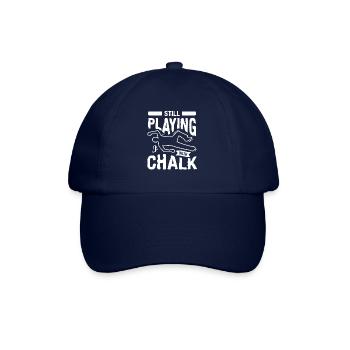 Still Playing With Chalk Forensic Investigator - Baseball Cap - blue/blue - Front