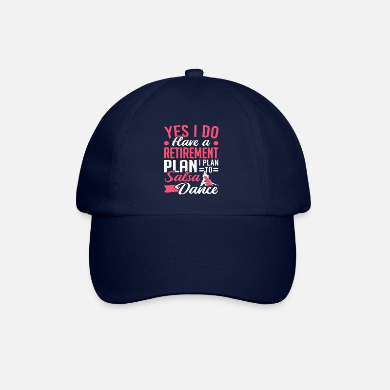 Latin Dancing Ich plane Salsa Tanz Salsa - Baseballkappe - Blau/Blau