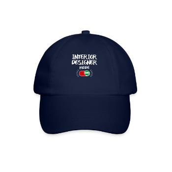 Interior Designer Fashion On Architect Architecture - Baseball Cap - blue/blue - Front