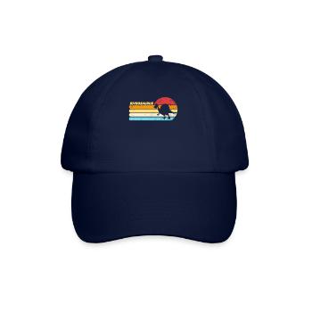 Spinosaurus retro dinosaurliebhaber kinder spinosa - Baseballkappe - Blau/Blau - Vorne