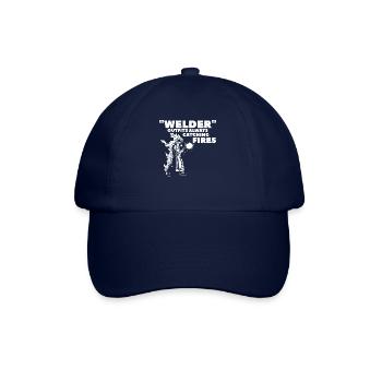 Welder Outfits Always Catching Fires Welding - Baseballkappe - Blau/Blau - Vorne
